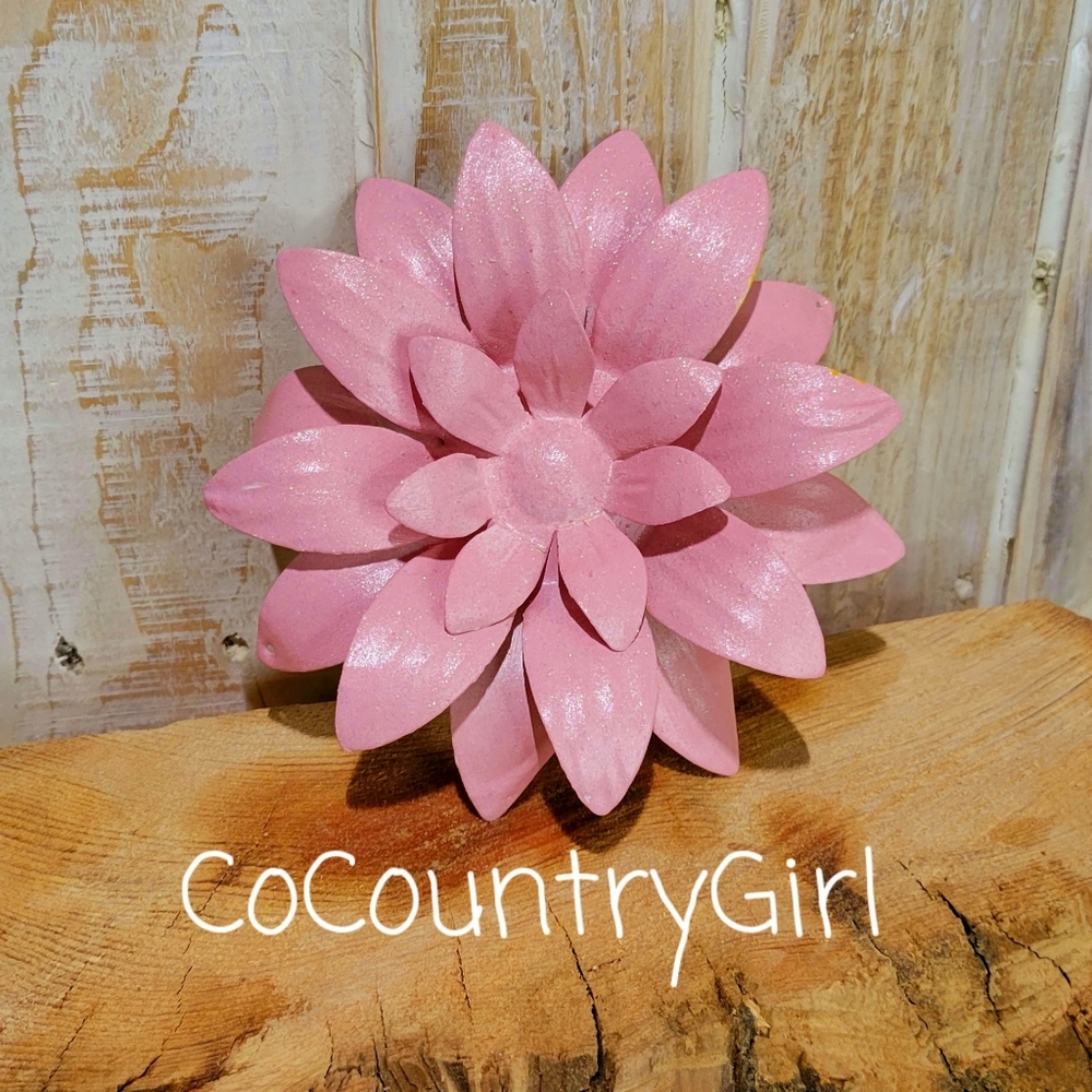 Rustic Farmhouse Metal Flowers